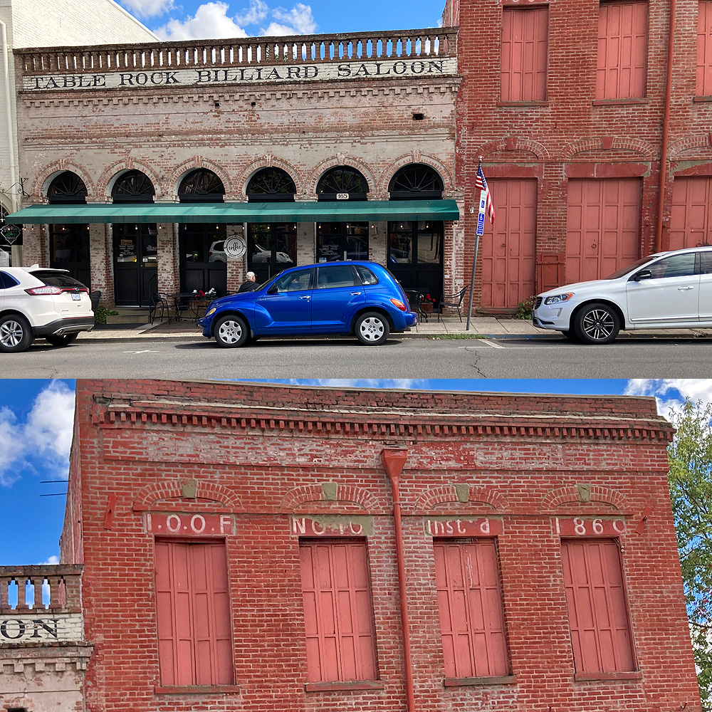 Old part of downtown - impressive brick