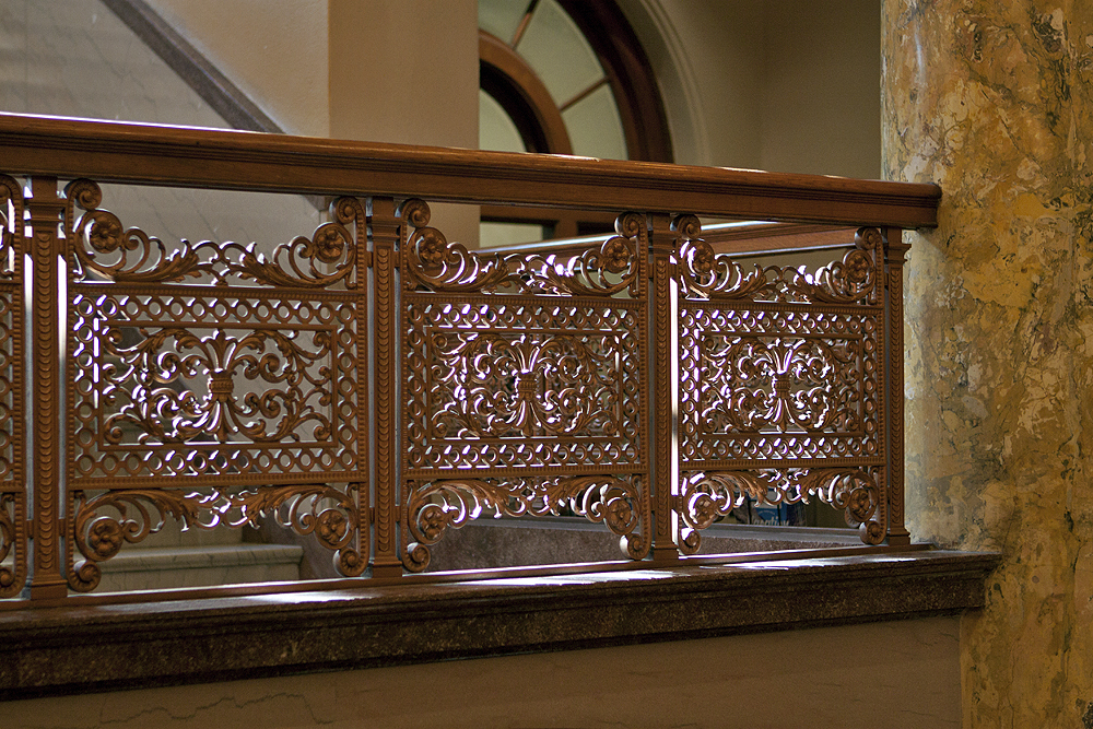 Wrought iron detail