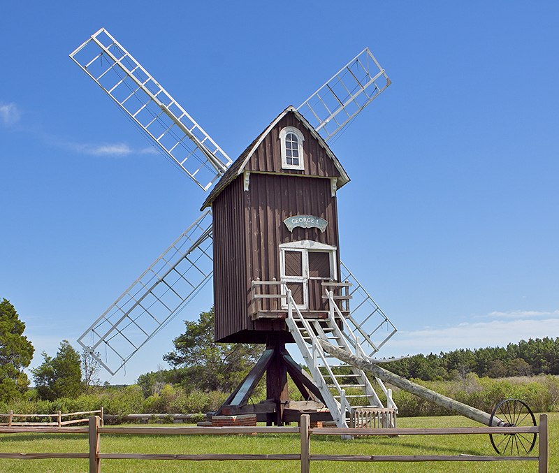 Maryland's only post English windmill - with a 360 rotation