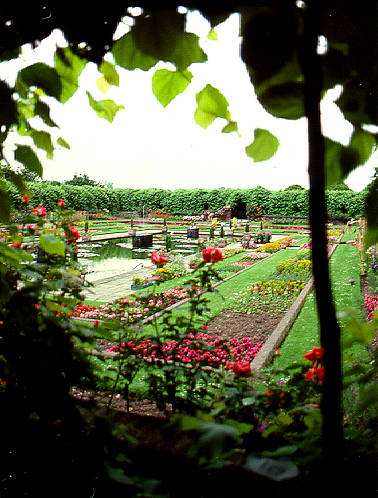 English Garden, Cambridge, England, 1979