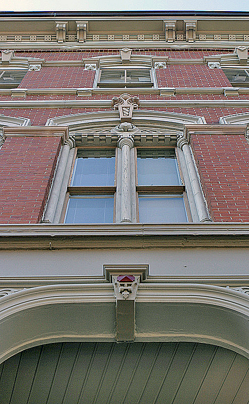 Woodman Building, 1867 - Middle Street