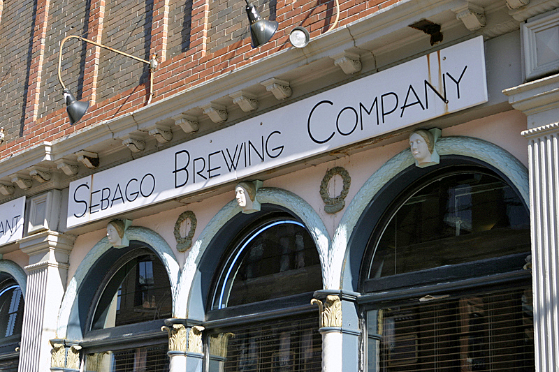 Sebago Brewery - had a nice port there