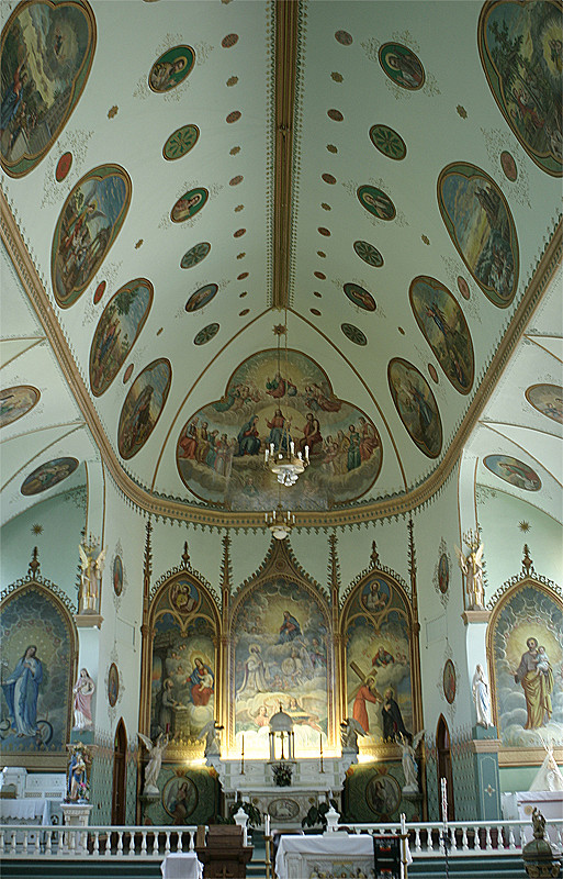 Interior; great ceiling paintings