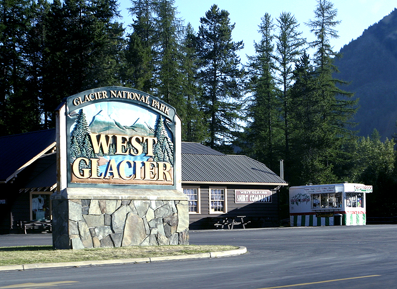 West Entrance to Glacier National Part, MT