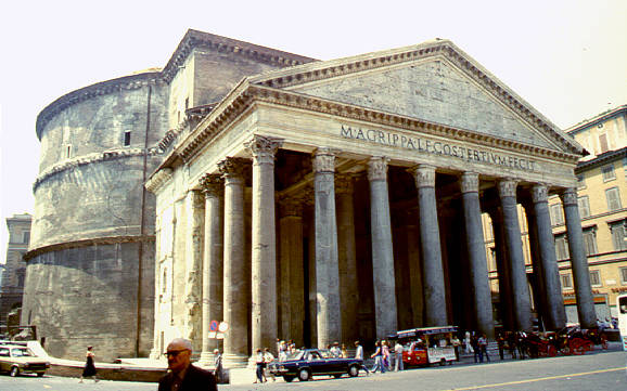 The Partheon, Rome. Resting place of Raphael and others