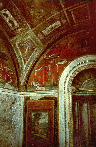 Bathroom by Raphael, Papal Apartments, Vatican City. Stufetta del Bibbiena