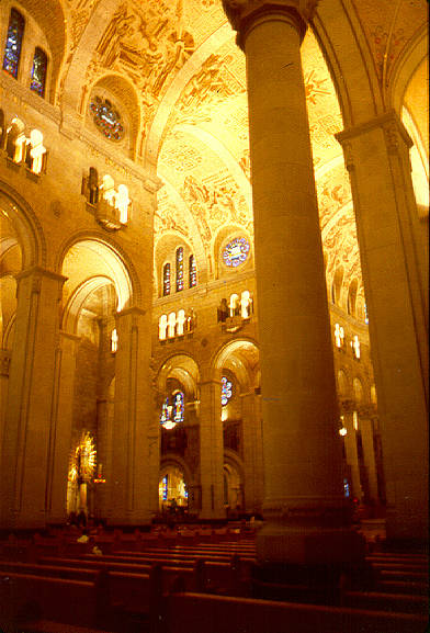 North of Quebec City, CA (formertly identified as Salisbury Cathedral, England - across the pond!)