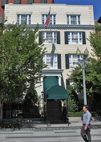 Blair House - Note the Secret Service agent under awning