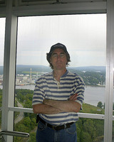 Me on the Penobscot Narrows Bridge Observatory