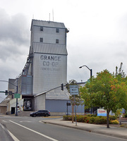 Grain elevator when we were lost