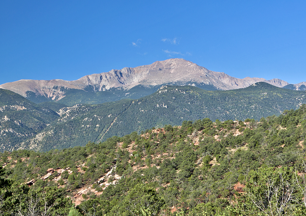 From Gardens of the Gods, Colorado Springs, CO