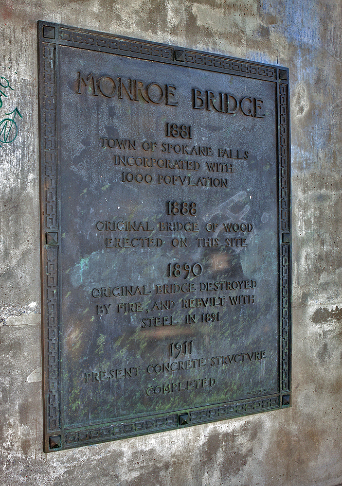 Monroe Street Bridge over Spokane River