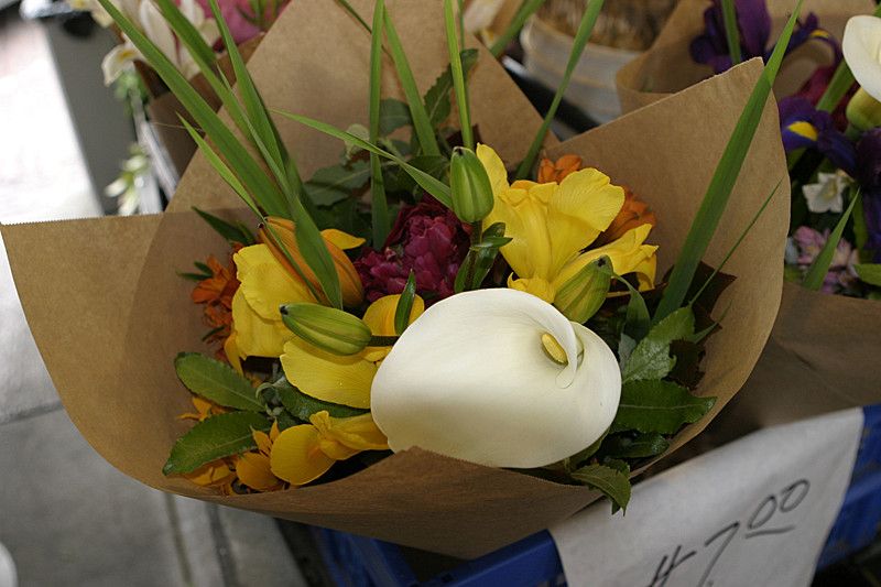 Flower Bouquet, With Calla Lily