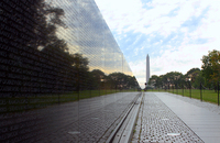 Washington Monument from Vietnam Memorial