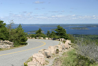 Moving up Cadillac Mountain