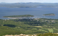 Bar Harbor from Cadillac Mountain