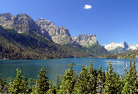 St. Mary Lake - Looking west